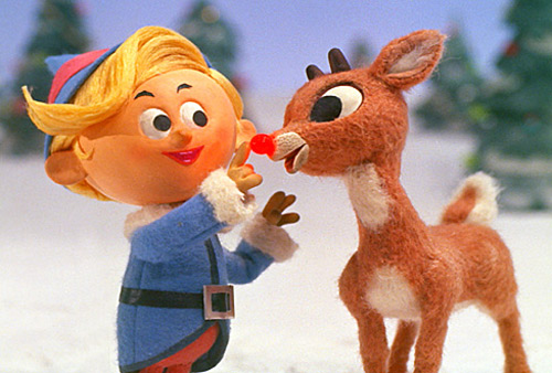 Elf And Reindeer