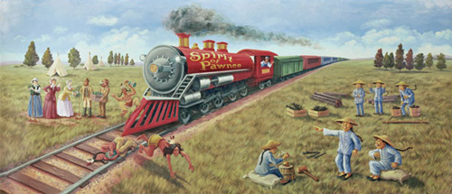 Spirit of Pawnee Mural 