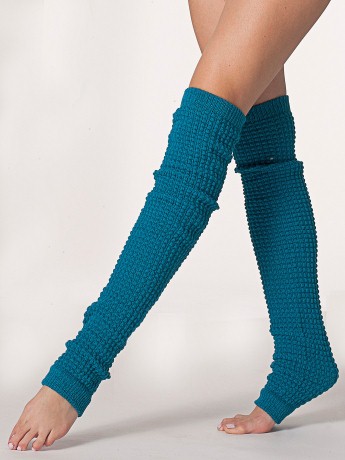 80s Turquoise Leg Warmers