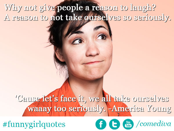 Funnygirl America Young quote