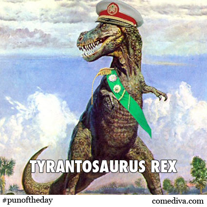 PunofthedayTyrantosaurusRex