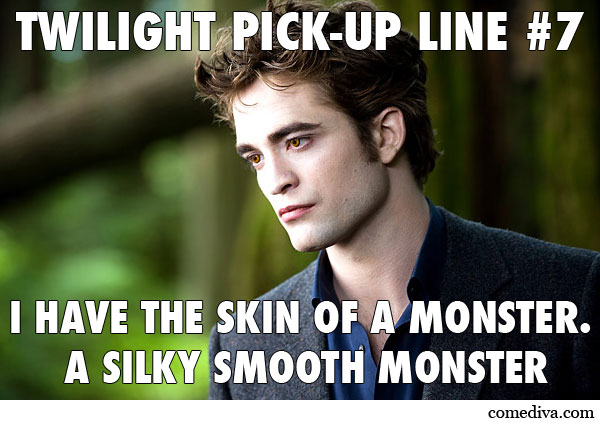 Edward Cullen Pick-Up LIne 