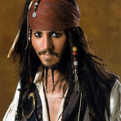 beard johnny depp pirates