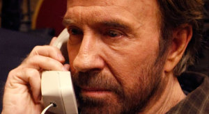 chuck norris on phone