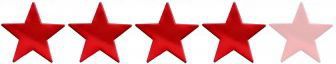 four-star-rating_red
