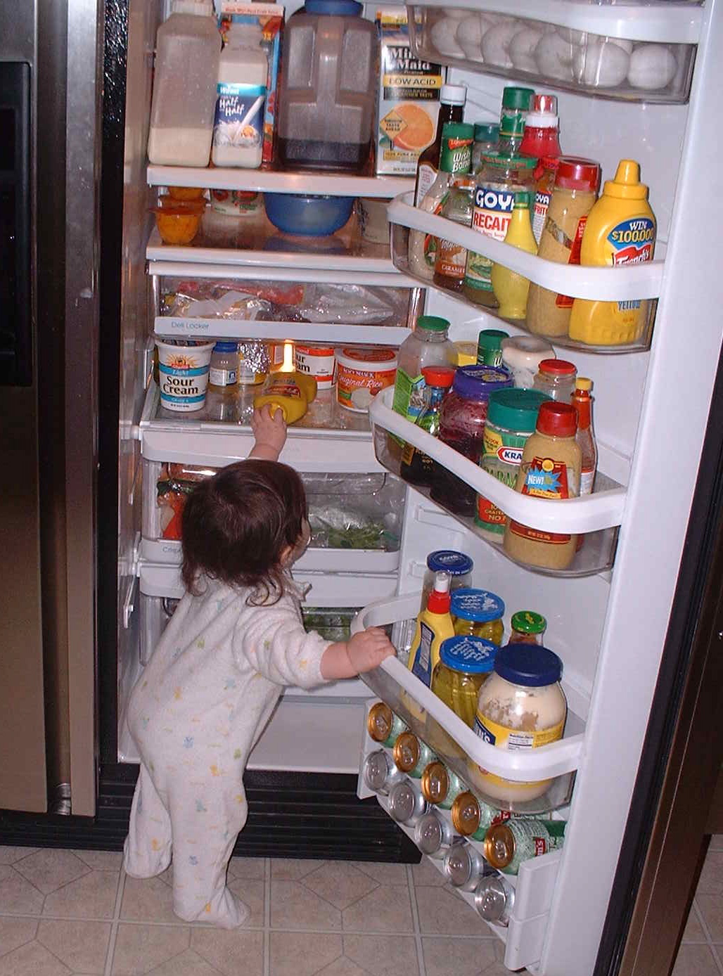 refrigerator-baby
