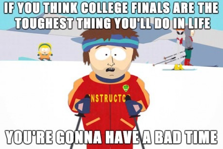 college finals funny
