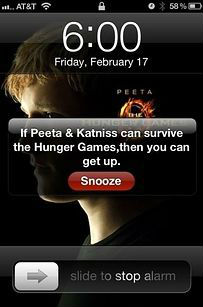 Hunger Games alarm