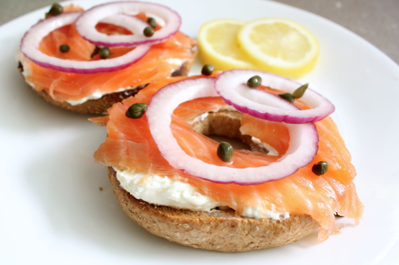 bagels and lox