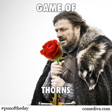 Pun of the Day: Thorns
