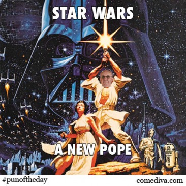 Pun of the Day: New Pope