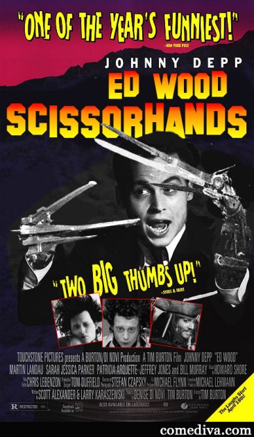 Movie Mashup: Ed Wood Scissorhands (Contest Winner!)