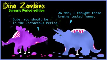 Dino Zombies: Jurassic Period Edition
