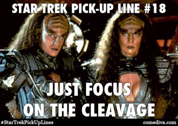 Klingon Staring Contest