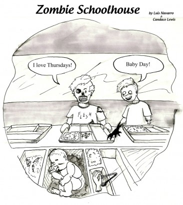 Zombie Schoolhouse: Lunch