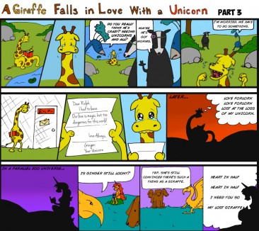A Giraffe Falls in Love With a Unicorn Part 3