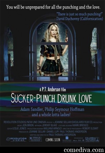 Movie Mashup: Sucker-Punch Drunk Love