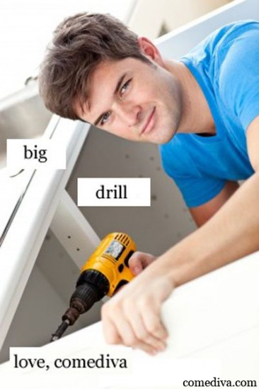 Daily Mancandy: Drill