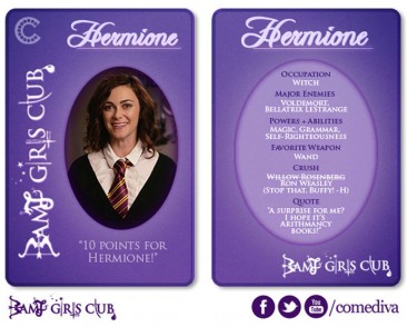 BAMF Girls Club Trading Cards!