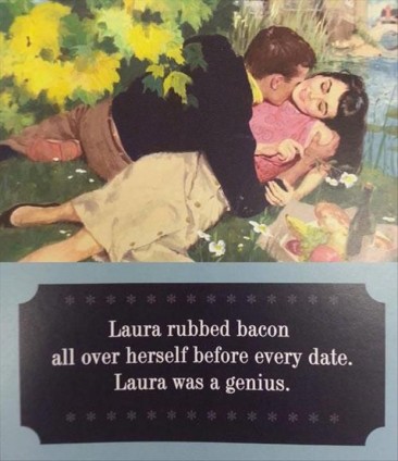 Laura Rubs Bacon