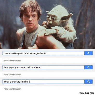 Star Wars Search History