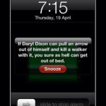 Funny Alarms - Daryl Dixon